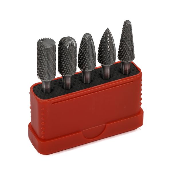 Bộ mũi khoan xoay, cắt đôi, D 10 mm. Euroboor RBS.0510 - 15/64, 6