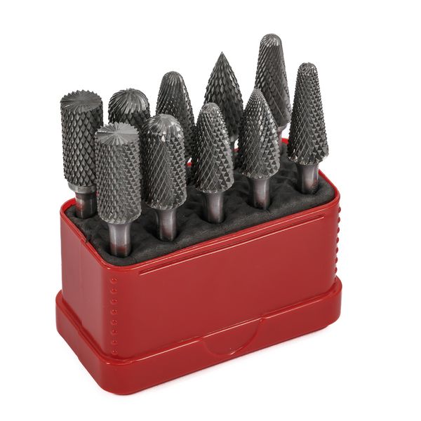 Bộ mũi khoan xoay, cắt kim cương, D 12 mm. Euroboor RBS.1012D - 15/64, 6