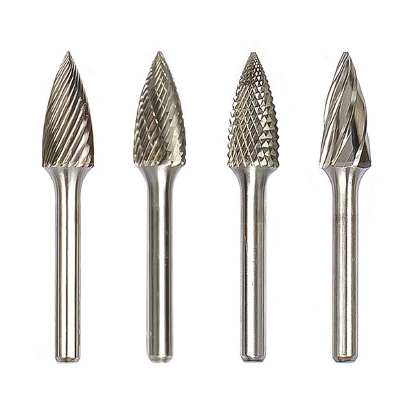 Rotary burr, burr shape G. Euroboor RB.G0303 - 15/64, 7/64, 3, 6