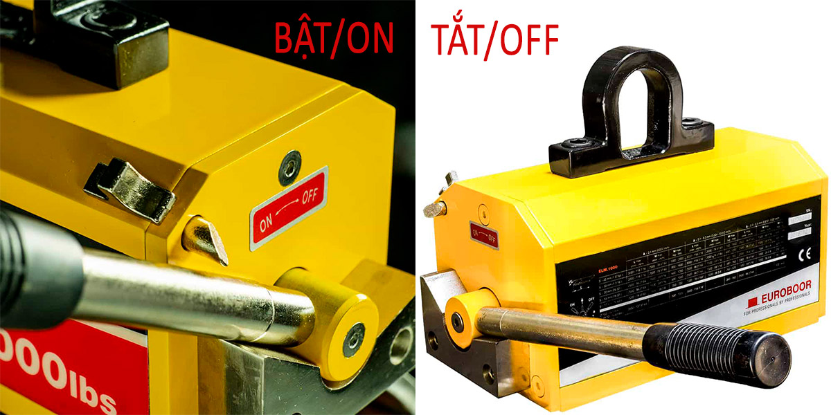 ELM-Khối nâng từ vĩnh cửu 125kg-2 tấn, hệ số an toàn 3.5 Euroboor