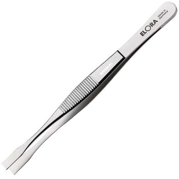 Nhíp inox ELORA 5220-ST, gắp linh kiện đầu thẳng, mũi chữ nhật