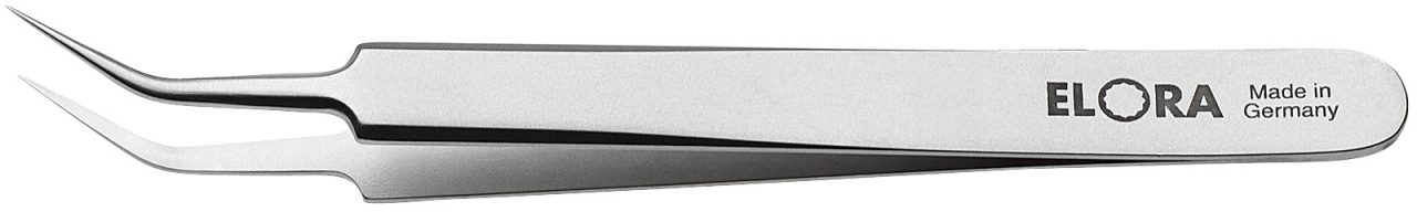 5330-ST nhíp dài 108mm mũi nhọn cong bo cua sang phải gắp linh kiện