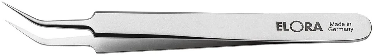 5330-ST nhíp dài 108mm mũi nhọn cong bo cua sang phải gắp linh kiện