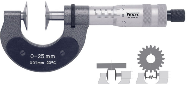 2300 Series Panme cơ đo ngoài 0-300mm, ±0.01mm, ngàm đĩa.