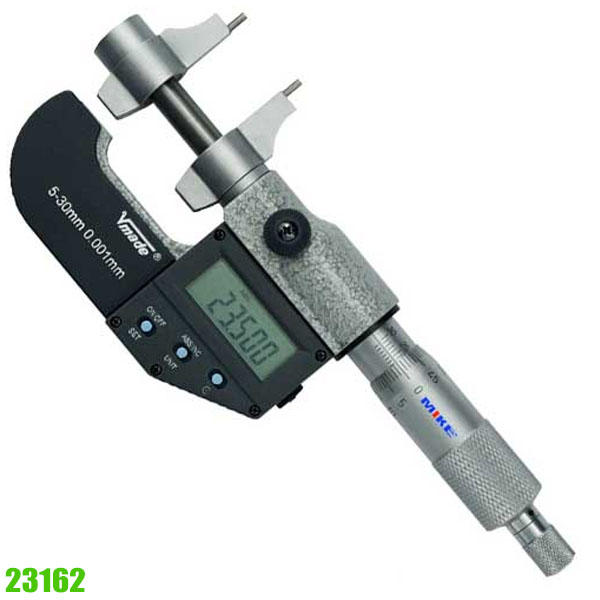 Panme điện tử đo trong 23162, độ chính xác 0.001mm