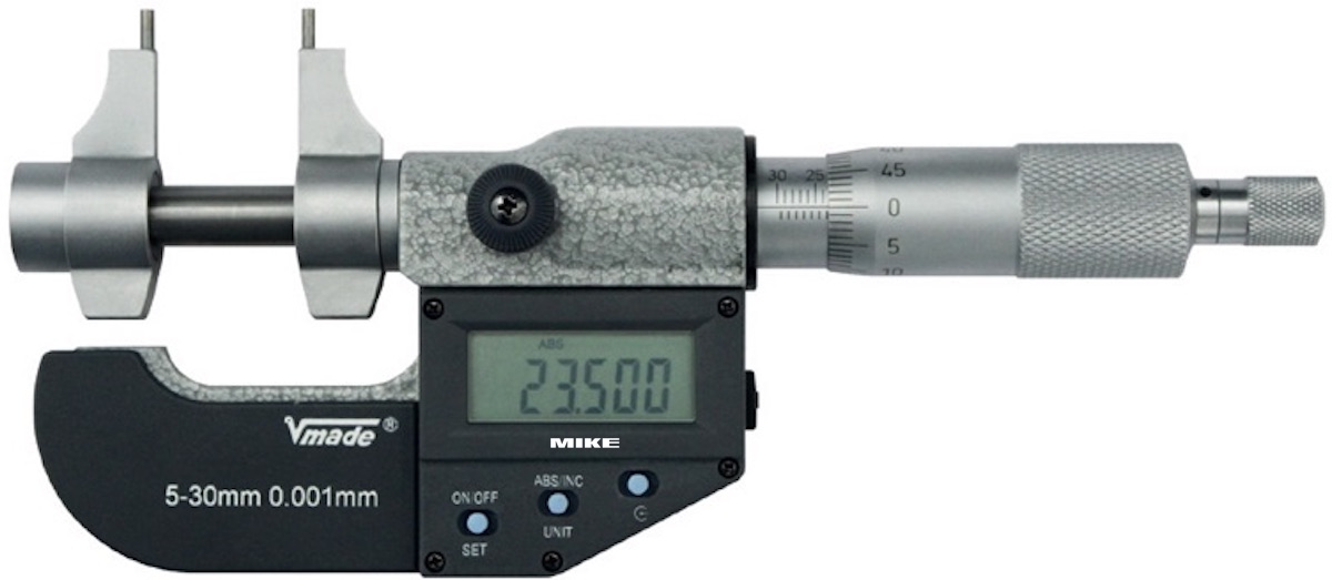 23162 thước panme điện tử đo trong ngàm đặc biệt Vogel Germany.