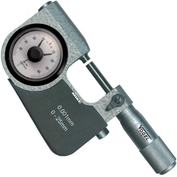 Panme đồng hồ Vogel Germany 23139, vạch chia khắc laser thumbnail 2