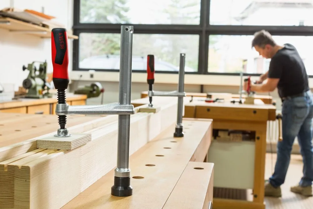 Kẹp bàn hàn BESSEY TW22-20-10-2K, độ mở 200 mm, tay cầm nhựa hai màu, lực kẹp 3.000N thumbnail 8