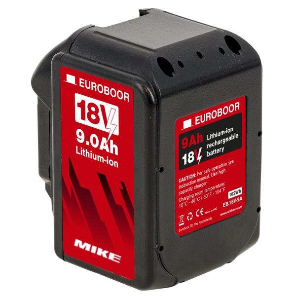 Pin sạc EB.18V-9A cho máy khoan từ không dây EUROBOOR