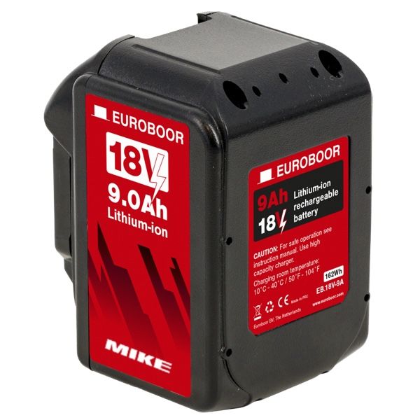 Pin sạc EB.18V-9A cho máy khoan từ không dây EUROBOOR