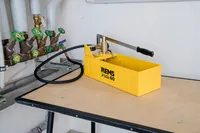 Bơm thử áp Push 60 REMS 115000 R, áp suất max 60 bar, thùng sơn tĩnh điện. thumbnail 3