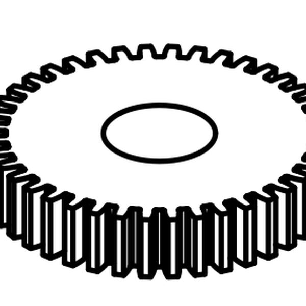 Spindle gear. Euroboor 032.0186 - 55, mm (metric)