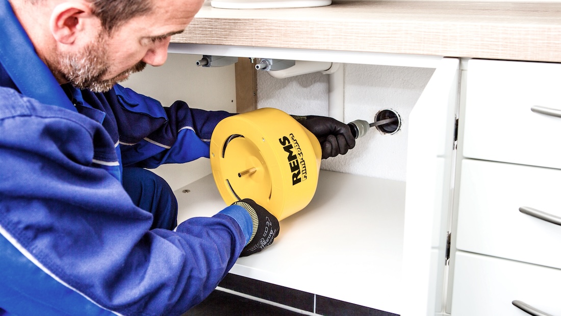 Thiết bị làm sạch đường ống REMS Mini-Cobra