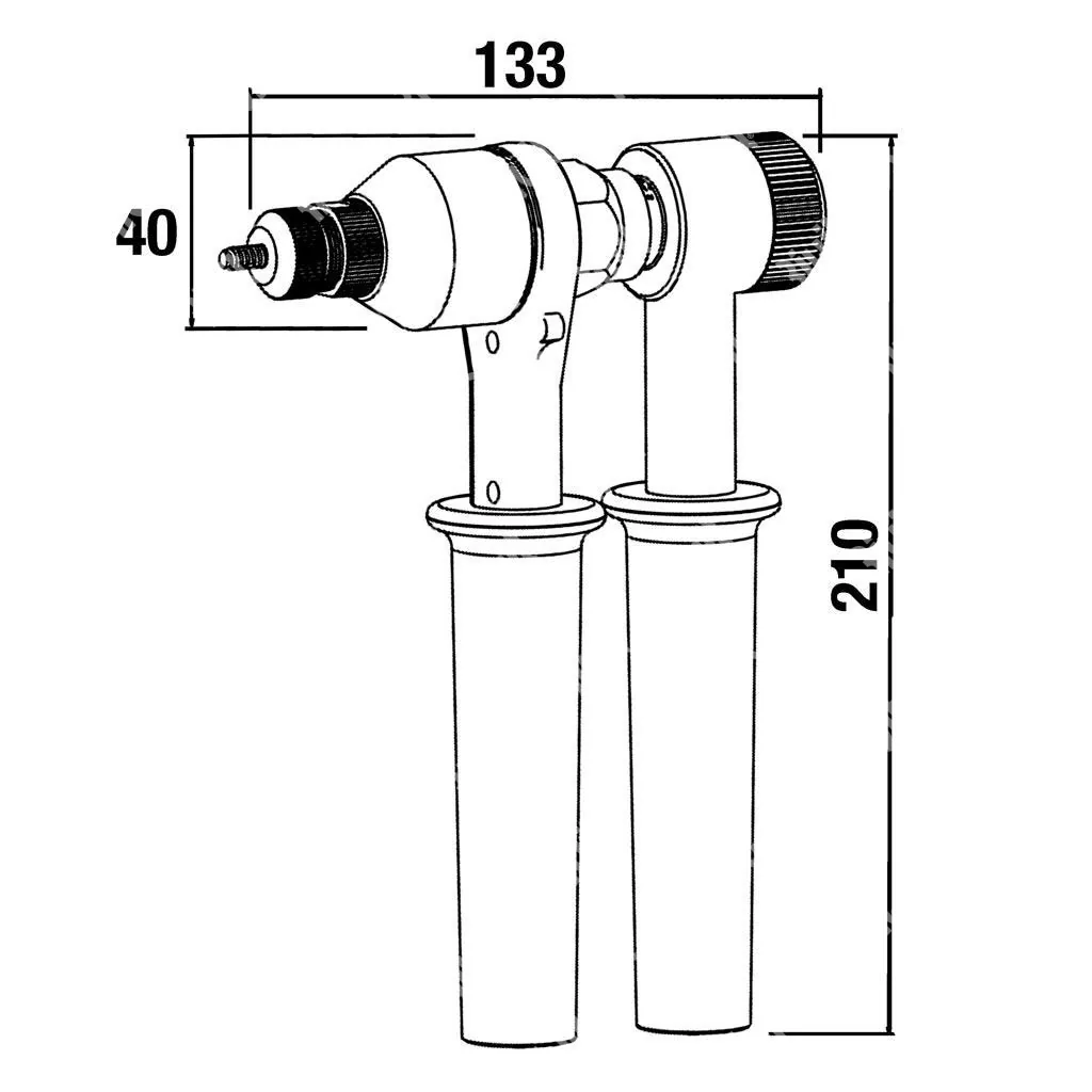 Kìm rút đai ốc tán cóc RIVIT RIV906, M5 đến M12 thumbnail 3