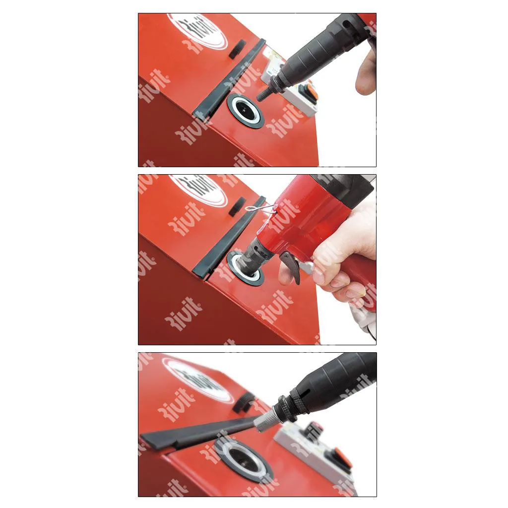 Máy cấp đai ốc tán tự động RIVIT RIV616, M3 đến M8 thumbnail 4