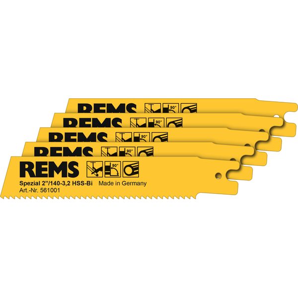 special saw blades 2"/140-3,2, pack of 5 REMS 561001 R05