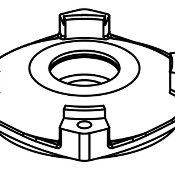 Inner gear plate. Euroboor 040S.0236X - 55, mm (metric)