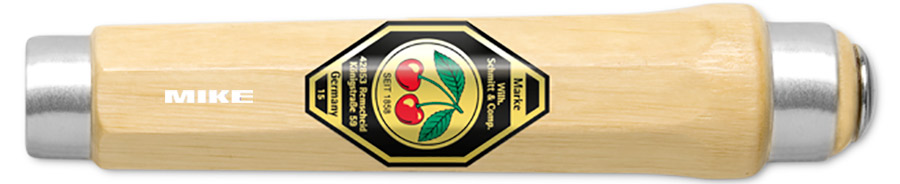 Tay nắm đục gỗ hình bát giác Kirschen 1902000, sx tại Đức