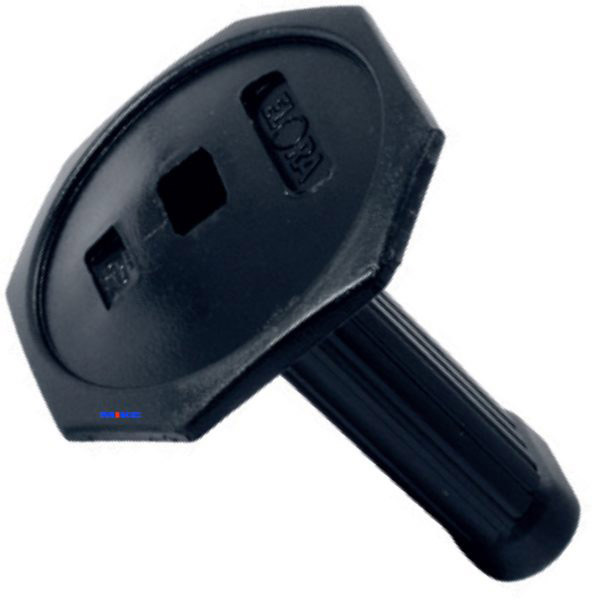 Tay nắm cao su bọc cán đục dẹt ELORA 361HS