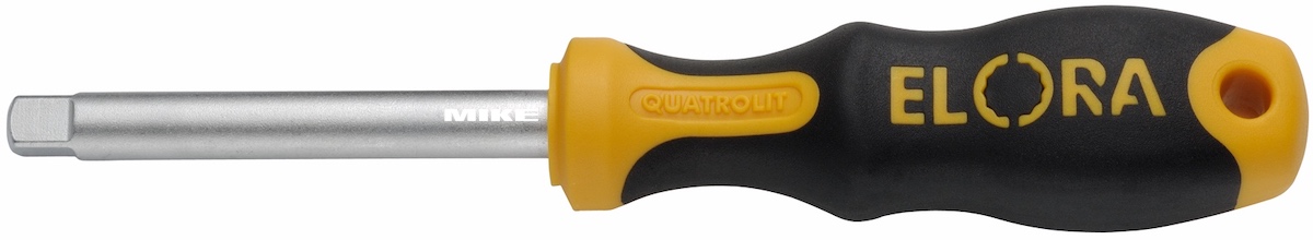Tay vặn đầu vuông 1/4 inch cán QUATROLIT - ELORA Germany