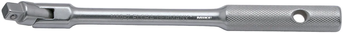 Tay vặn đầu tuýp 1/4″ ELORA 1450-7, đầu lắc léo, dài 150mm