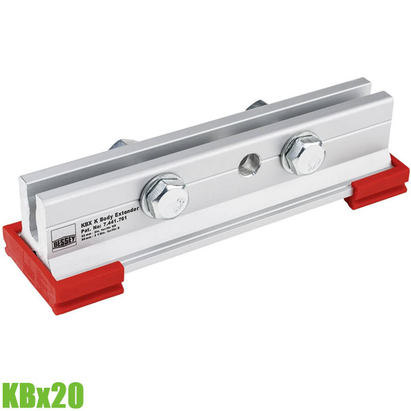 Thanh kẹp nối dài KBX20 cho cảo BESSEY KRE/KREV, KR/KRV