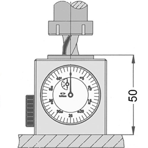 Thiết bị cài đặt điểm ZERO 271052, có đế nam châm thumbnail 2