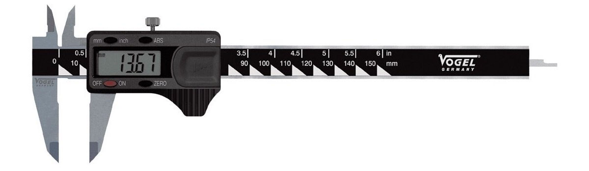 20216 Thước cặp điện tử 150-300mm, vật liệu bằng inox, sản xuất tại Đức