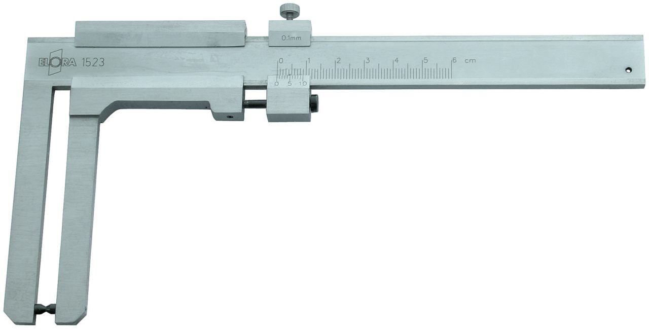1523 thước cặp inox thang đo 60mm Elora