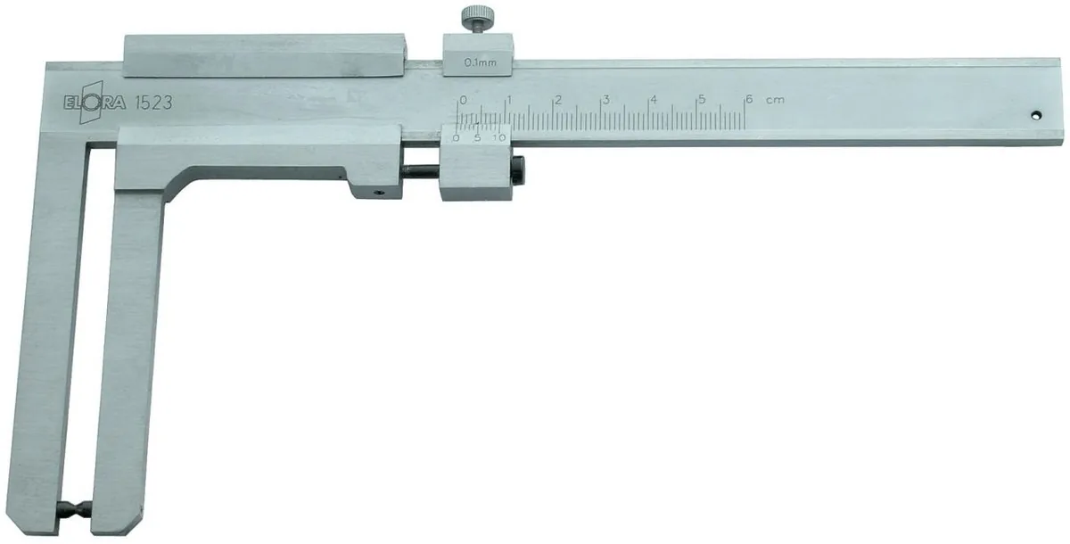 1523 thước cặp inox thang đo 60mm Elora