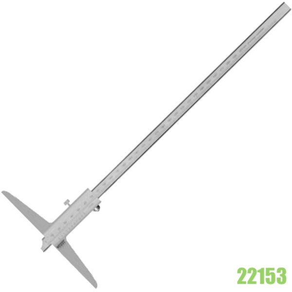 22153 Thước đo sâu 80-1000mm, độ chính xác 0.05mm.