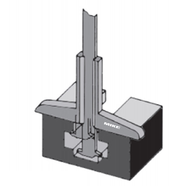 Thước đo sâu VOGEL Germany 22183, type B, làm bằng inox thumbnail 2