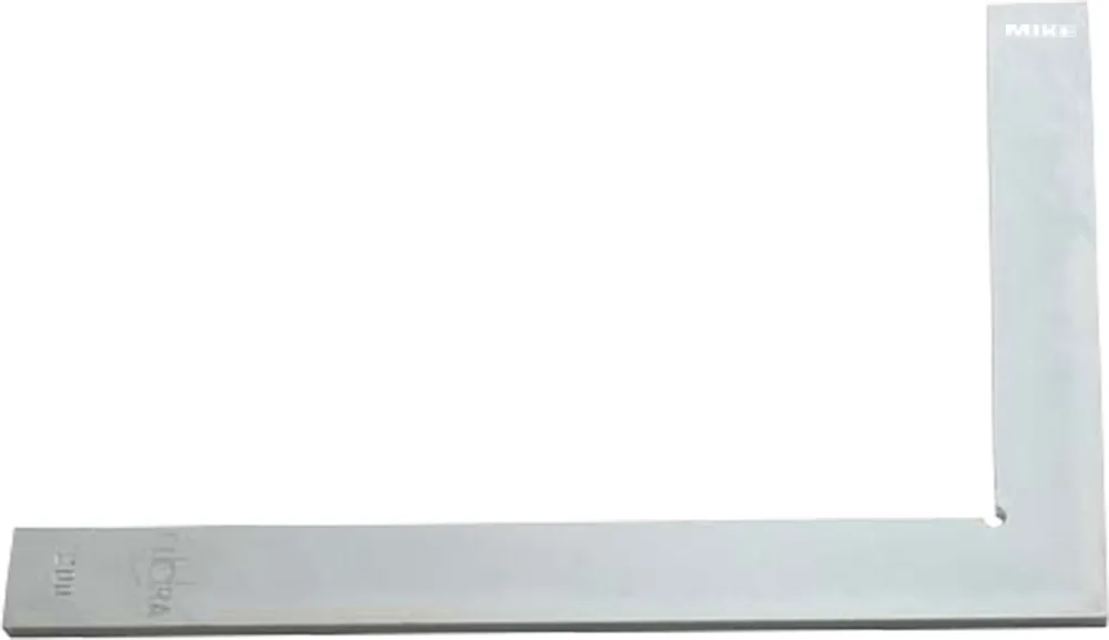 Thước eke kỹ thuật chữ L ELORA 1570, không có đế, vật liệu bằng thép