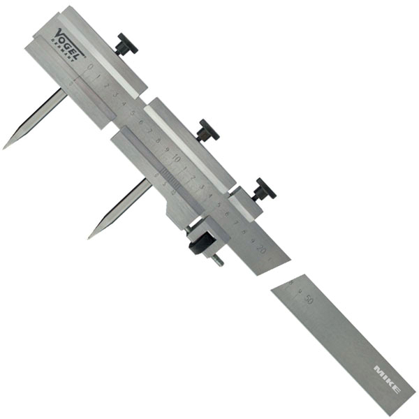 Thước kẹp vạch dấu 30291, hãm hành trình bằng vít