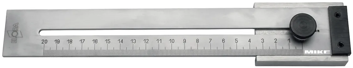 Thước làm dấu 200-300mm ELORA 1582, khóa bằng vít khoá