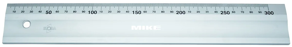 Thước nhôm thẳng ELORA 1552, phạm vi đo từ 300 đến 1000mm