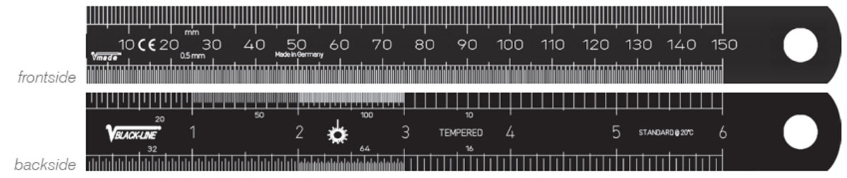 Thước lá inox xử lý điện hóa bề mặt