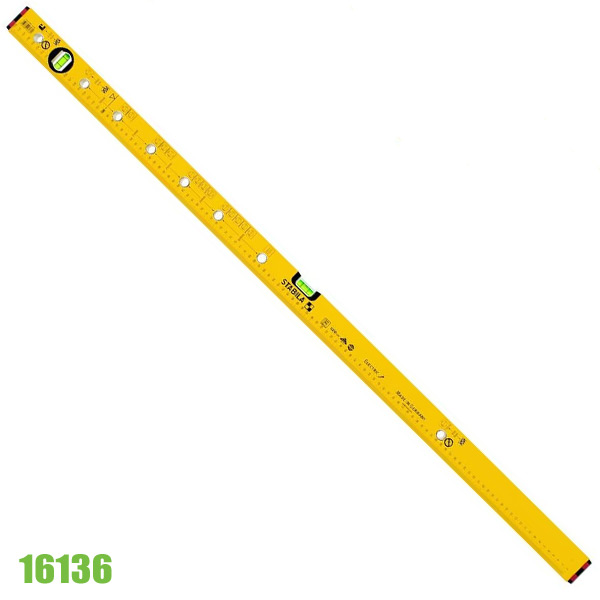 Thước thủy nivo thợ điện STABILA 1613, 2 bọt thủy, 4 giác bám Type 70 thumbnail 2