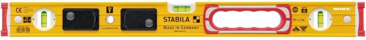Thước thủy có đèn LED - Stabila 196-2