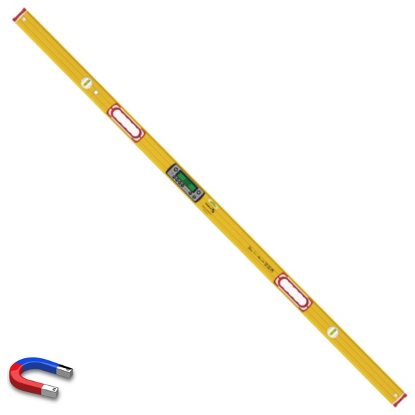 Thước thủy điện tử 183cm, IP67, có nam châm