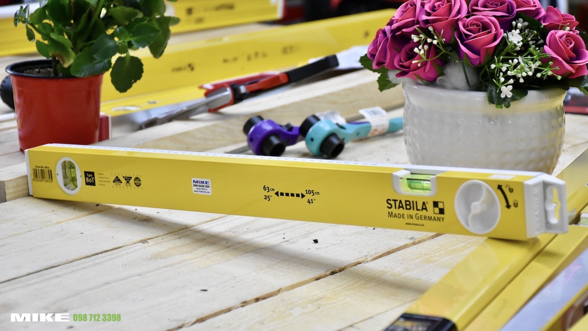 Thước thủy kéo dài, nivo thu gọn Stabila