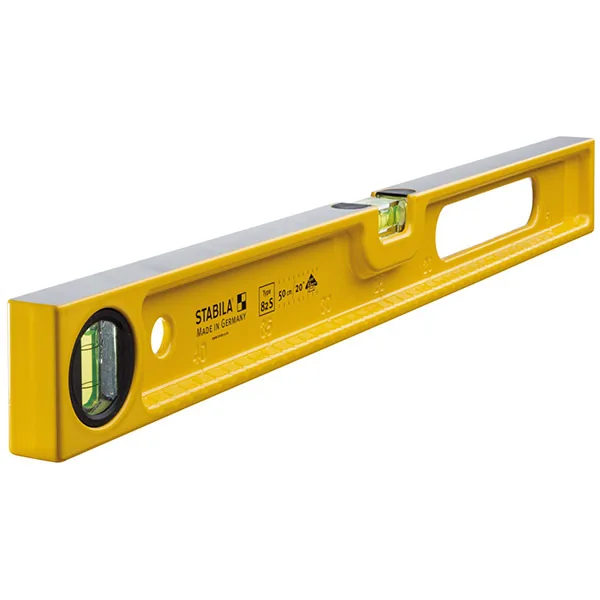 Thước thủy STABILA 82S, nhôm đúc nguyên khối, 2 bọt thủy thumbnail 3