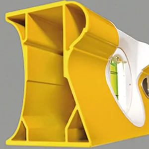 R300 kết cấu siêu chắc, uốn lượn từ 5 thành phần góc cạnh tạo nên chữ R. Thiết kế chuyên dụng cho xây dựng, công trường