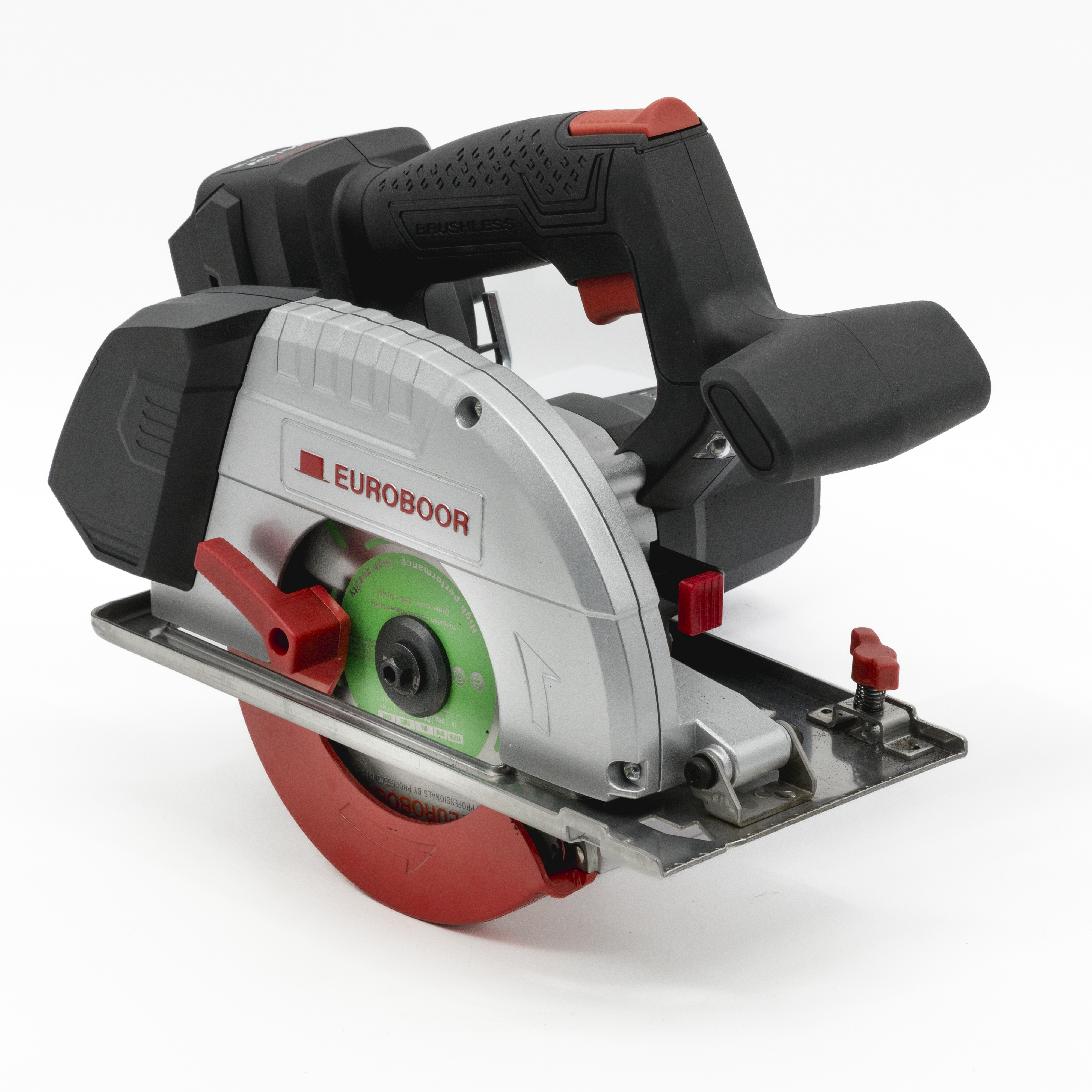 Cordless handheld circular saw, 150 mm, 18V. Euroboor Set 1: EHC.150/18V 5Ah - 13/16, 20 thumbnail 2