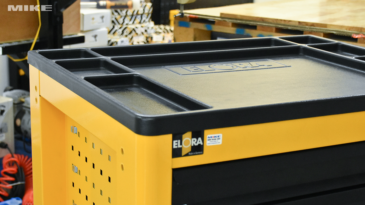 Tủ đồ nghề 7 ngăn Super Caddy 1220-L7 chịu tải 40kg mỗi hộc, tổng tải trọng 300kg.