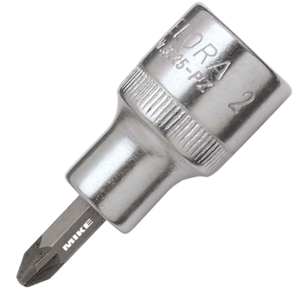 Tuýp vít hoa thị ELORA 3225-PZ, đầu vuông 1/2 inch