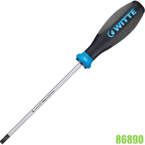 Tua vít dẹt 86890 thân mảnh lưỡi dài, tua vít thợ điện ProPlus WITTE