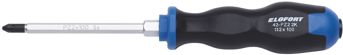 42-PZ tua vít hoa thị thân lục lăng, tô vít đóng Pozidriv - ELOFORT