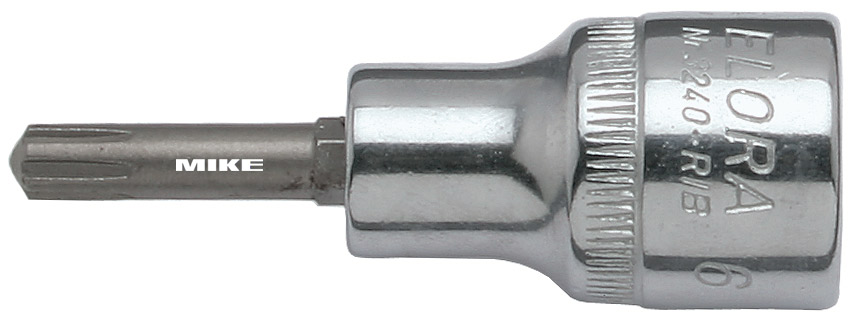 Tuýp lục giác đầu RIBE 3240-RIB, vuông 1/2 inch. Elora Germany
