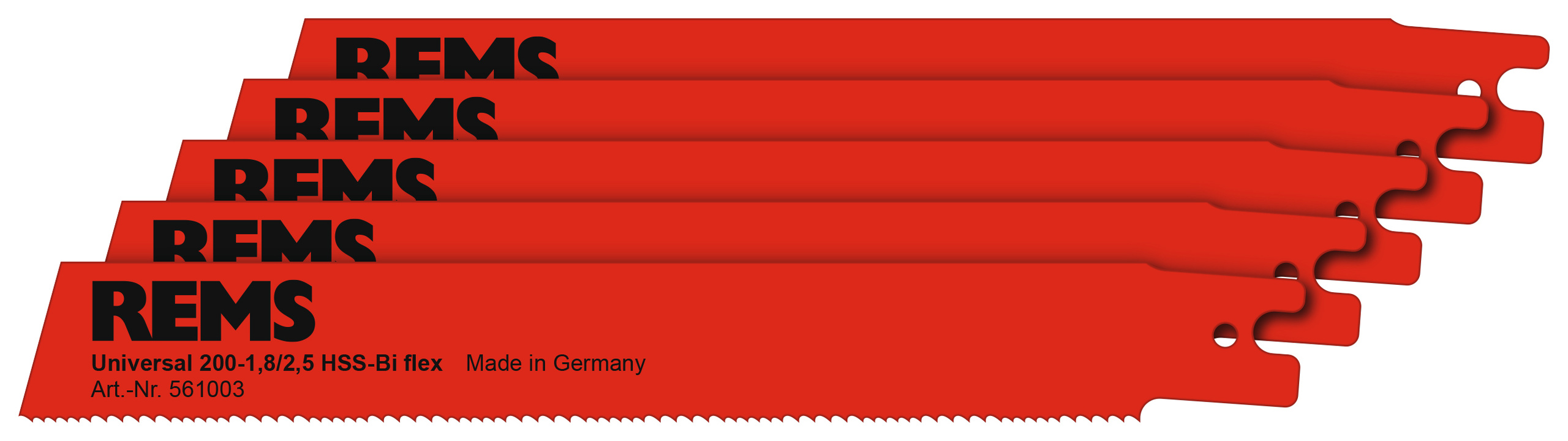 universal saw blades 200-1,8/2.5, pack of 5 REMS 561003 R05 thumbnail 2